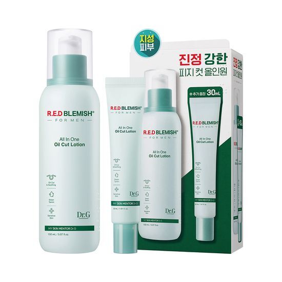 Dr.G Red Blemish for Men All-in-One Oil Cut Lotion 150ml (+30ml)
