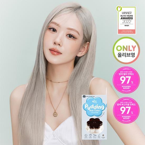 Easy & En Pudding Hair Color Yellow Out Ash Toner (AD)
