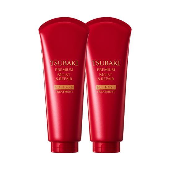 Tsubaki Premium Moist & Repair Treatment 180g, 2 pieces