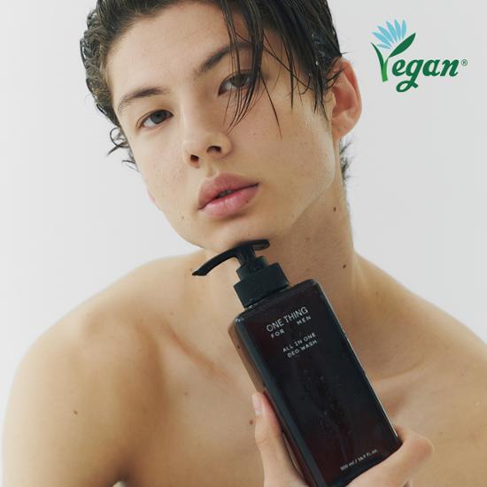One Thing For Men All-in-One Deo Wash 500ml - K-Beauty body cleanser for men's personal care.