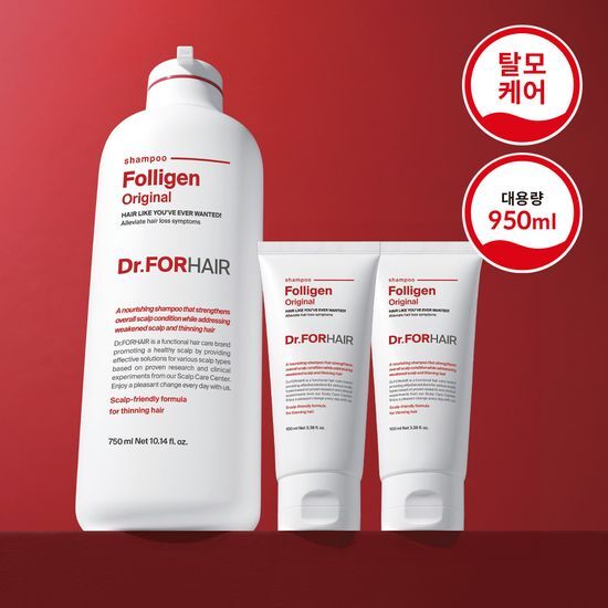 Dr. For Hair Poligen Scalp Care Shampoo 750ml for Hair Loss