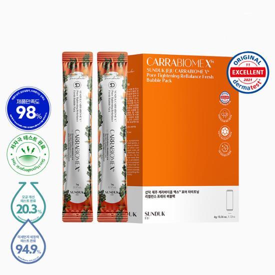 Seondeok Jeju Kerabiome X Rebalance Fresh Bubble Pack