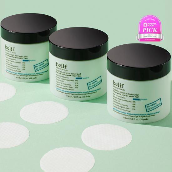 Belif Problem Solution Vegan Toner Pad 70 sheets