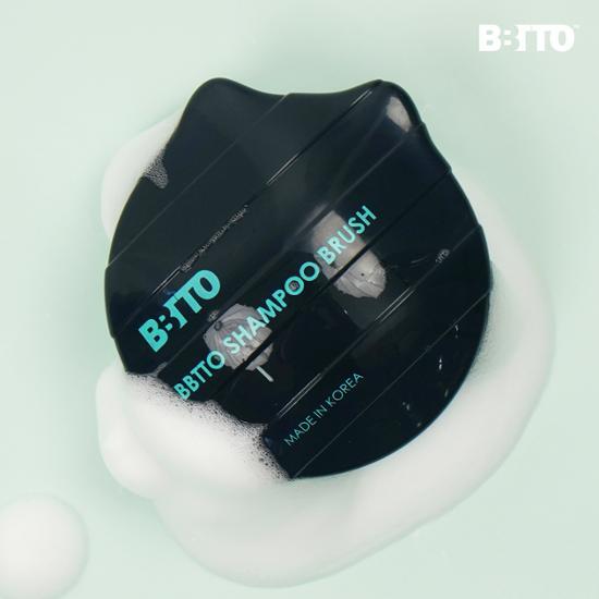 Bbitto Silicone Shampoo Brush Scalp Massager