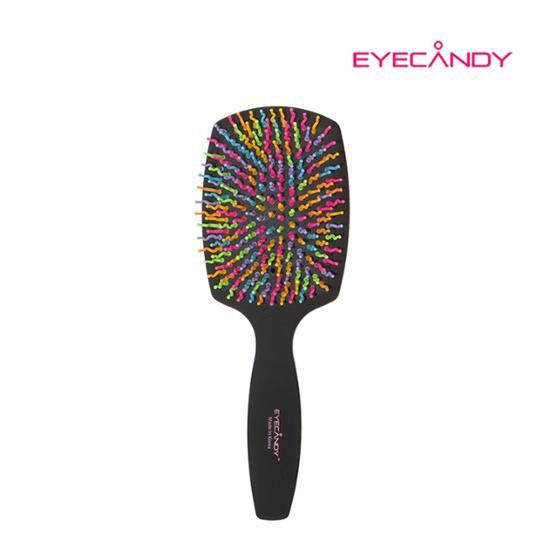 iCandy Volume S King Paddle Brush in Black - Essential beauty tool for styling and volumizing hair, ideal for K-Beauty enthusiasts.