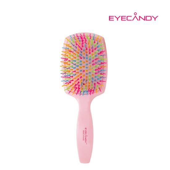 iCandy Volume S King Paddle Brush in Neo Pink, a stylish beauty tool for hair styling and volume enhancement.