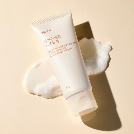 Plant Nation Rice Bran Smooth Scrub Foam 120g