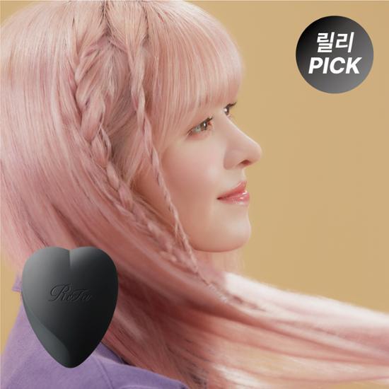 ReFa Heart Brush Matte Black