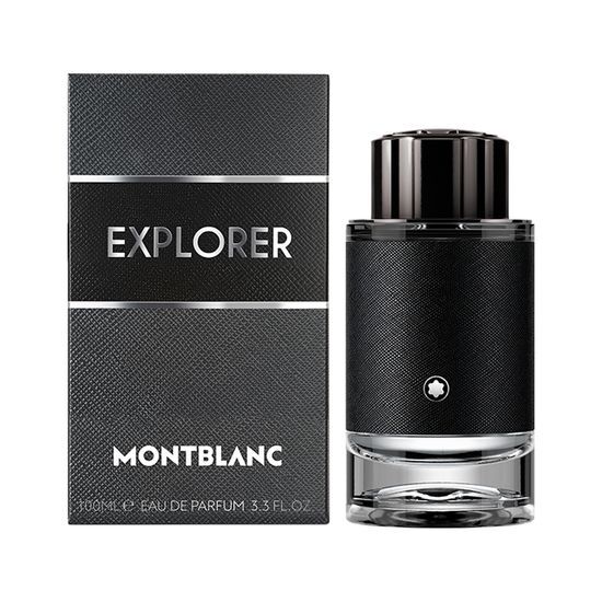 Montblanc Explorer Eau de Parfum 100ml for men, showcasing a sleek design, perfect for the modern gentleman seeking a sophisticated fragrance.