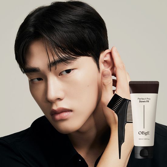 Objet Perfect Pro Down Fit 100ml men's beauty product for hair color, showcasing K-Beauty excellence in personal care cosmetics.