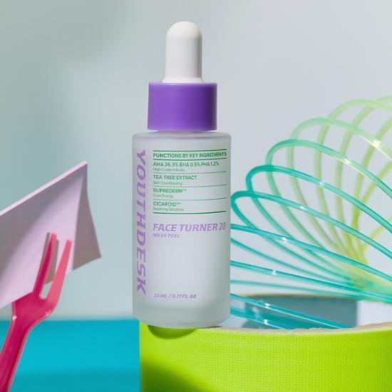 Youth Desk Face Turner 28 Milky Peel 23ml (Sebum Softener)