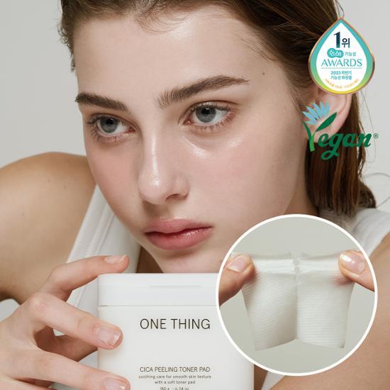 One Thing Cica Peeling Toner Pad 65 sheets