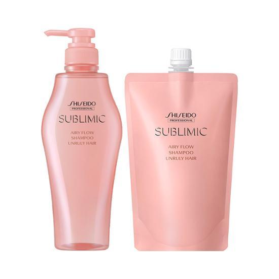 Shiseido Professional Sublimic Airy Flow Shampoo 500ml/Refill 450ml
