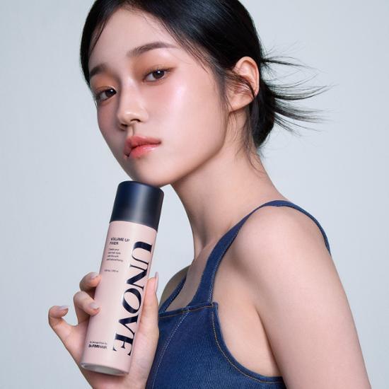 Anov Volume Up Hair Fixer 200ml - K-Beauty hair care product designed to enhance volume and style.