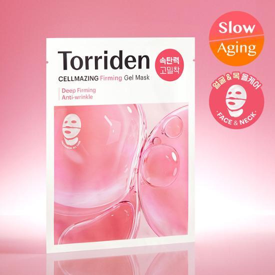 Toriden Cell-Mazing Low Molecular Collagen Elastic Gel Mask (Face & Neck) 1 sheet