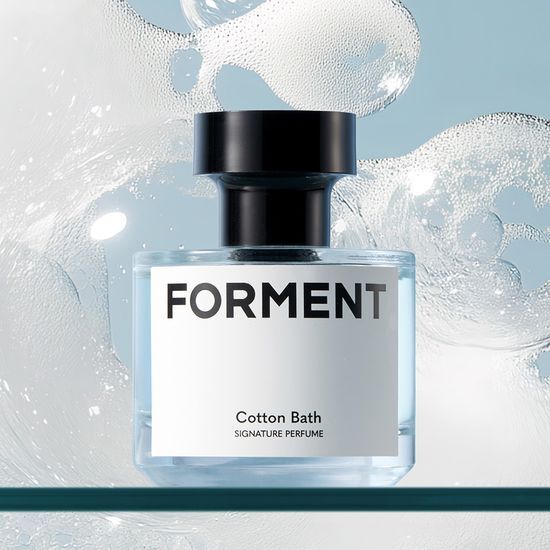 50ml Pohment Signature Perfume Cotton Bath fragrance bottle, a refreshing K-Beauty scent for personal care.