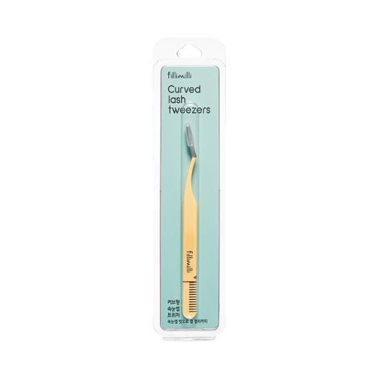 Filimili Curved Eyelash Tweezers