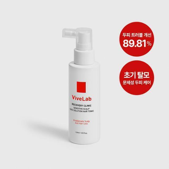 Vibe Lab Recovery Clinic Sensitive Scalp SOS Solution Hair Tonic