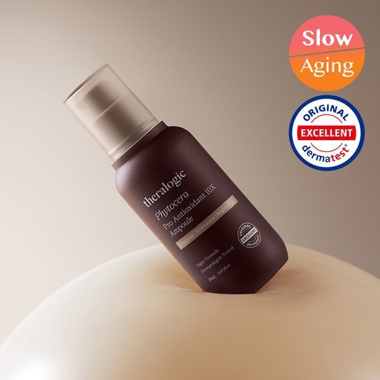 TerraLogic Phytocera Pro Antioxidant 10X Elasticity Ampoule 50ml - K-Beauty skincare serum promoting elasticity and antioxidant protection.