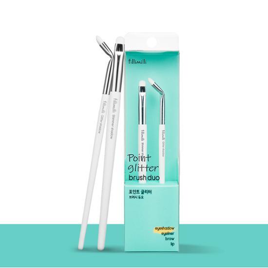 Phillymilly Point Glitter Brush Duo
