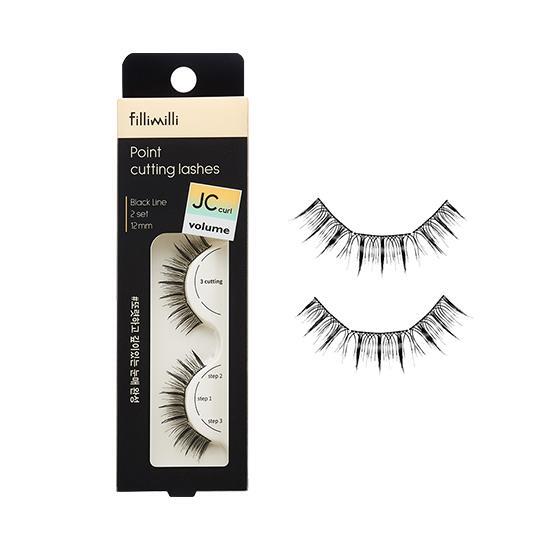 Filimili Point Cutting Eyelashes 03 Volume Up JC Curl (12mm)