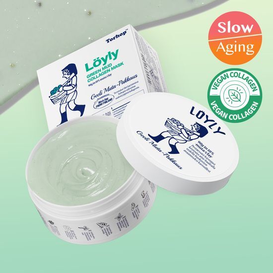 Thorhop Roily Green Mud Collagen Mask 90g