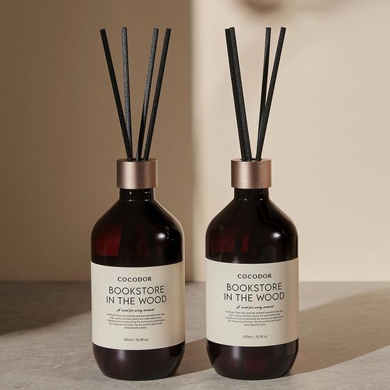 Large Cocodor Premium Diffuser set (1000ml total) featuring two 500ml bottles in a choice of five captivating scents, ideal for enhancing any space.