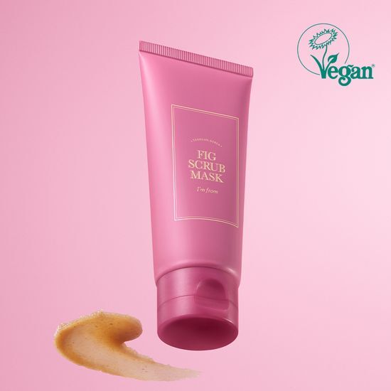 Alt text: I'm From Pig Scrub Mask 100g - K-Beauty skincare product designed for exfoliation and rejuvenation.
