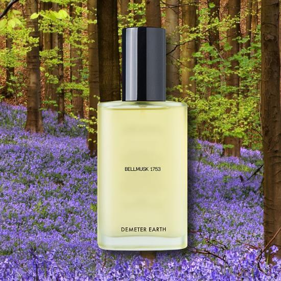 Demeter Earth Refreshing Eau de Toilette in 30ml and 50ml bottles, featuring Velvet Musk scent, perfect for K-Beauty enthusiasts.