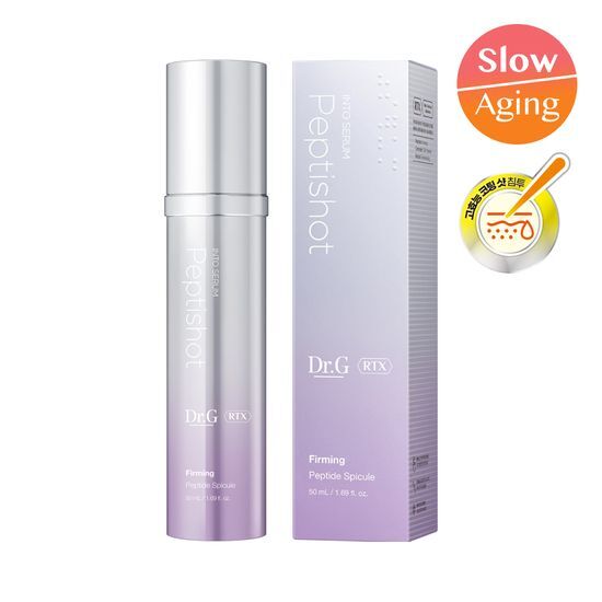 Alt text: Dr.G RTX Intense Serum Peptide Shot 50ml - K-Beauty skincare essence for enhanced hydration and skin rejuvenation.