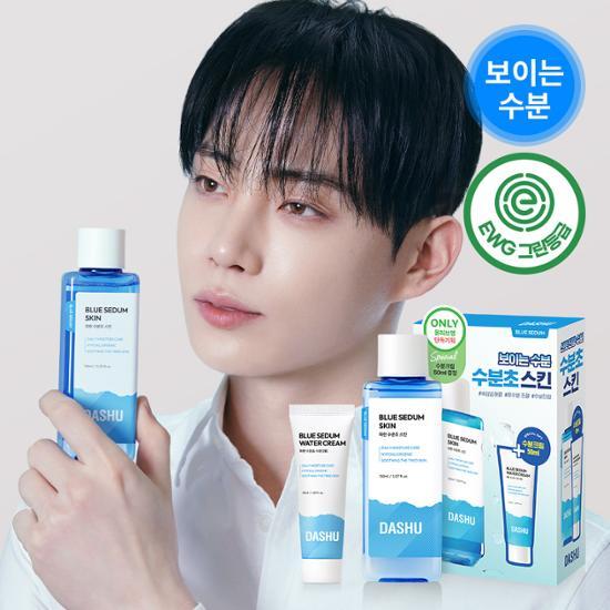 Dasu Boy Blue Moisture Skin 150ml Set (+Moisture Cream 50ml)