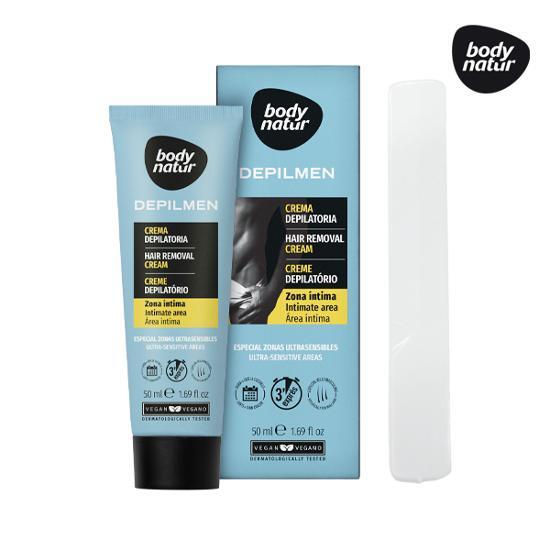 Body Nature Hair Removal Cream for Men Sensitive Areas 50ml