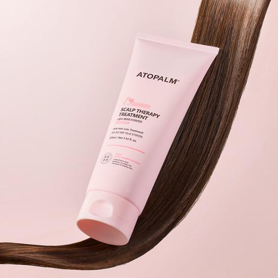 Atopalm Maternity Care Scalp Therapy Treatment 220ml - nourishing hair care product designed for expectant mothers, promoting healthy scalp and hair during pregnancy.