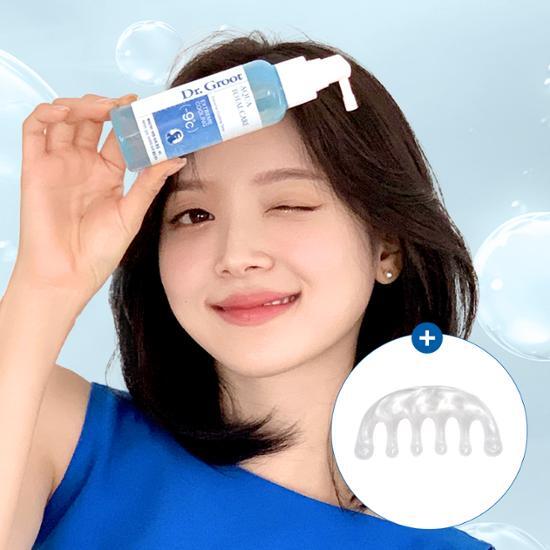 Dr. Groot Aqua Cooling Scalp Tonic 100ml Special Edition bottle, designed for hair care, featuring K-Beauty styling benefits.