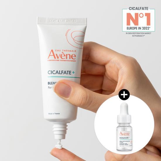 Avene Cicalfate+ Blemish Cream 40ml set (+ Cicalfate+ Serum 10ml)