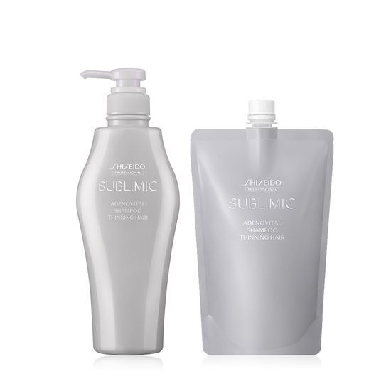 Shiseido Professional Subrimic Adenovital Shampoo 500ml or refill 450ml.