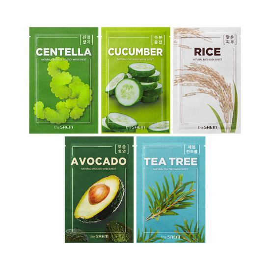Avocado Natural Mask Pack by The Saem - Moisturizing nourishment for skincare, part of K-Beauty collection.