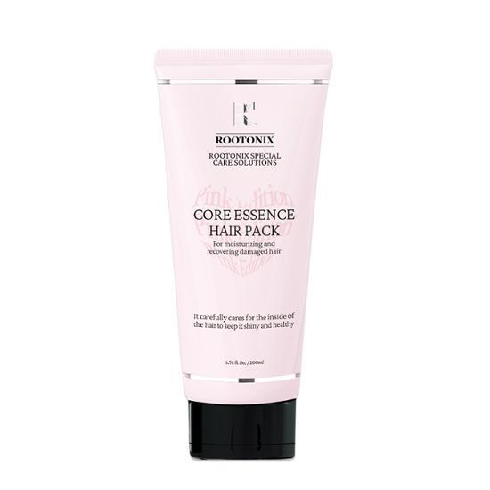 Rutronics Protein Power Hair Pack A+ Core Essence Pink 200ml - K-Beauty hair treatment for enhanced nourishment and care.