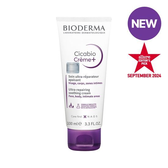100ml Bioderma Cicabio Cream+ Deep Repair Cream for skincare, ideal for moisturizing and healing.