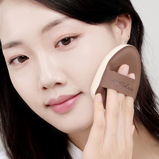Make Heal Mega Fit Puff - K-Beauty beauty tool for flawless makeup application