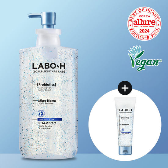 Labo H Scalp Strengthening Clinic Cooling & No Sebum Shampoo 750ML Limited Edition