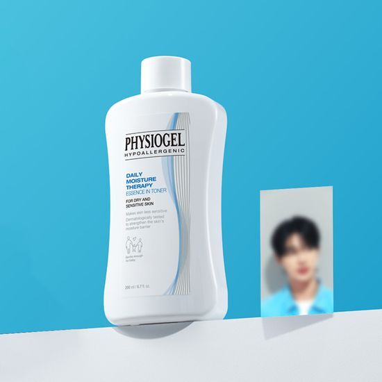 Physiogel DMT Essence Toner 200ml with Photo Sticker Set - K-Beauty Skincare Product