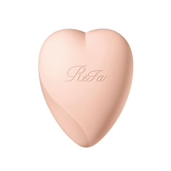 ReFa Heart Brush for Scalp in Matte Peach - A beauty tool designed for hair care, ideal for K-Beauty enthusiasts.