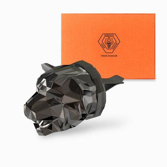 Tiger Dazzler Heritage Tiger Car Air Freshener Silver Gloss (Choose 1 scent)