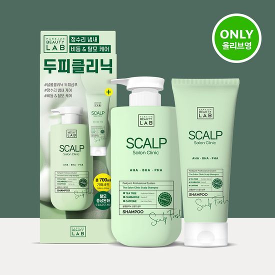Park Jun Beauty Lab Scalp Clinic Top Shampoo 500+200ml set.