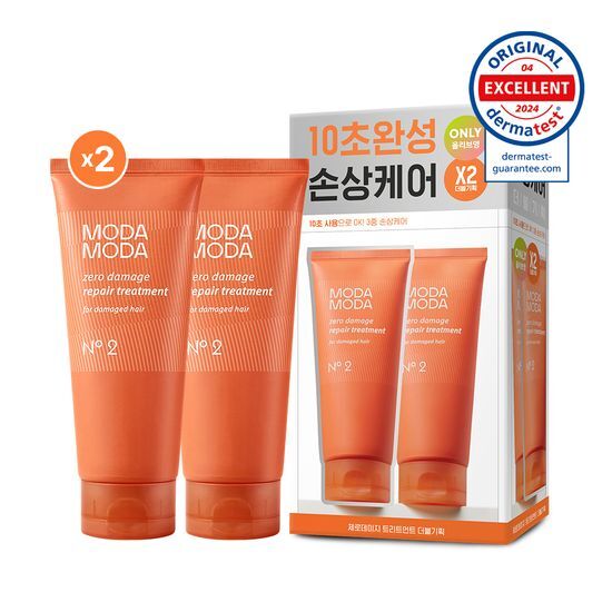 Modamoda Zero Damage Repair Treatment Double Set (200g+200g)