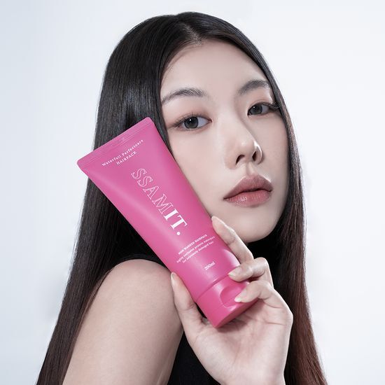 Samit Waterful Perfect Care Hair Pack 200ml - K-Beauty hair treatment mask for deep hydration and nourishment.