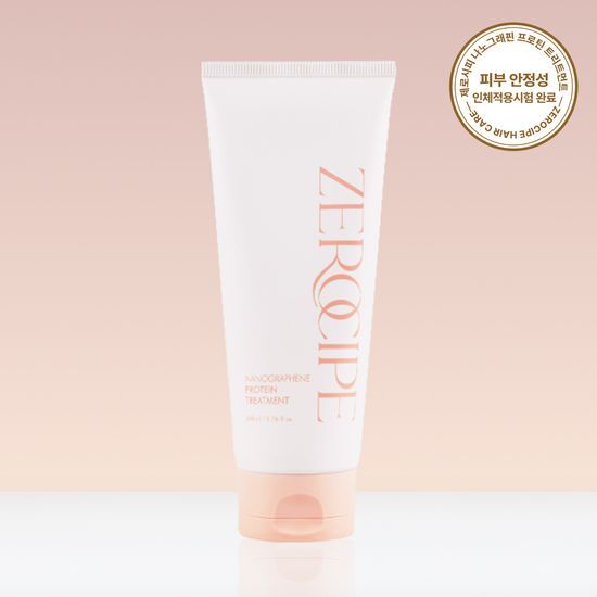 Zero CP Nano Graphene Protein Treatment 200ml - K-Beauty hair care product for nourishing and strengthening hair.