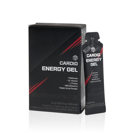 SAMD 500 Cardio Energy Gel 45g x 7 packets