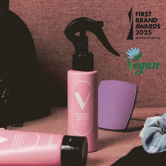Vodana Bodana Heat Balance Volume Stay Hair Fixer 100ml - K-Beauty styling product for enhanced hair hold and volume.